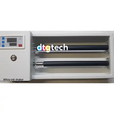white in roller machine full — White ink roller machine for smooth ink for DTG & DTF printers